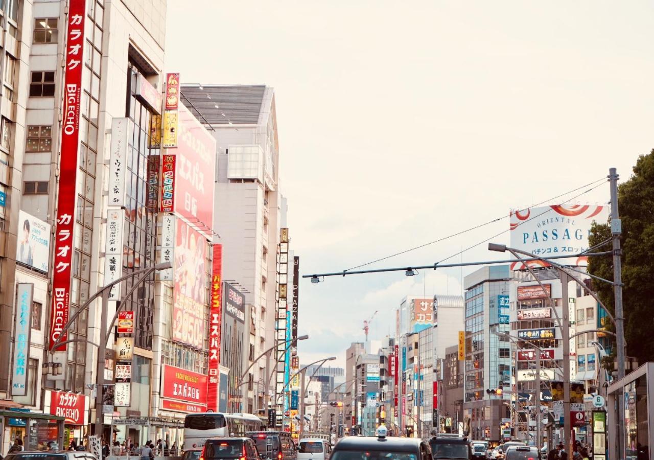 Apa Hotel Ueno Ekimae Tokio Buitenkant foto