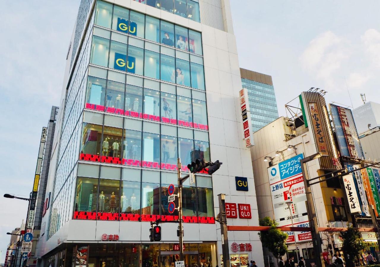 Apa Hotel Ueno Ekimae Tokio Buitenkant foto