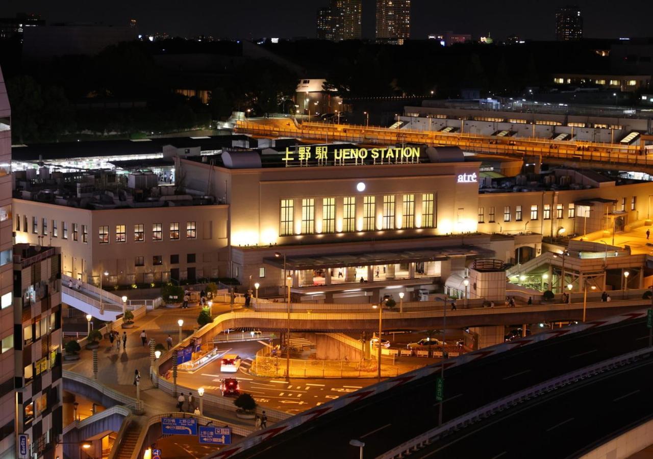 Apa Hotel Ueno Ekimae Tokio Buitenkant foto