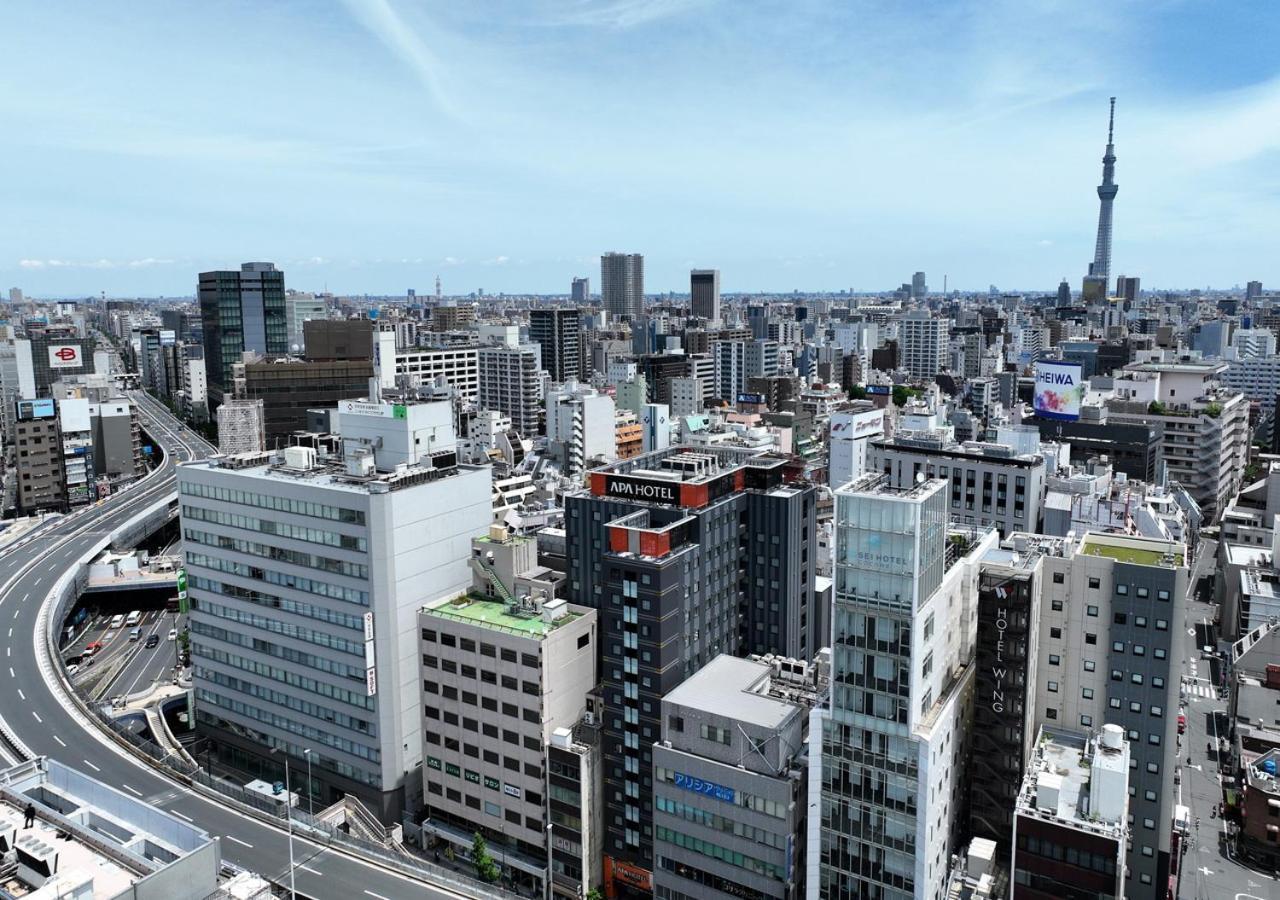 Apa Hotel Ueno Ekimae Tokio Buitenkant foto